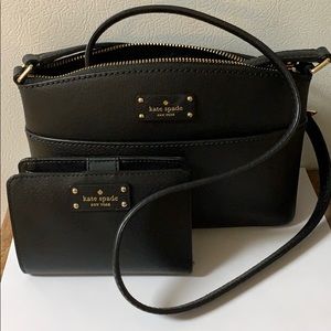 Kate Spade crossbody and wallet set